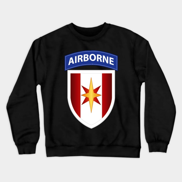 44th Medical Bde (Airborne) wo Txt Crewneck Sweatshirt by twix123844